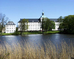 Schloss Gottorf, idyllisch an der schönen Schlei in Schleswig